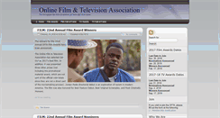 Desktop Screenshot of ofta.cinemasight.com